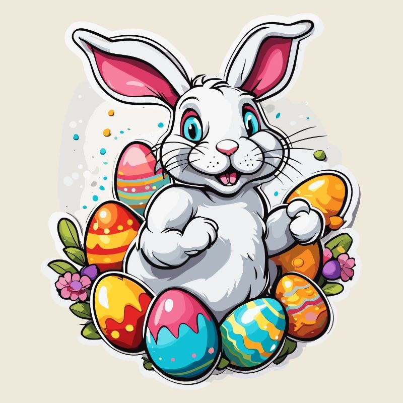 Osterhase / Ostern / Eier / Feiertage / Osterfest