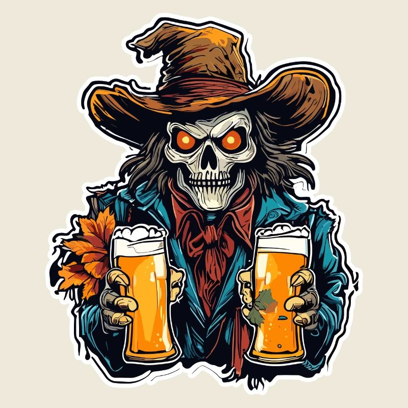 Vogelscheuche / Erntehelfer / Maisfeld / Feld