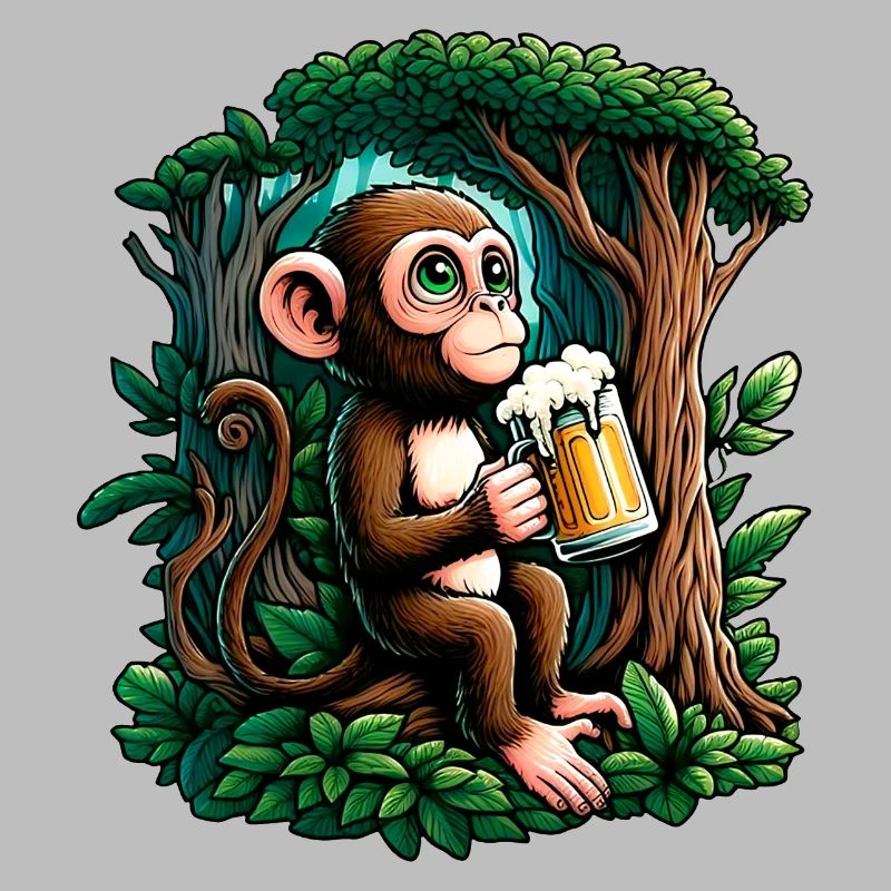 Casual Beer Monkey