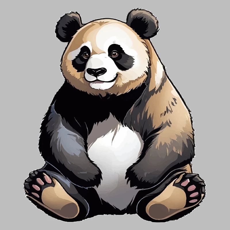 Panda - Conception d’animaux mignons