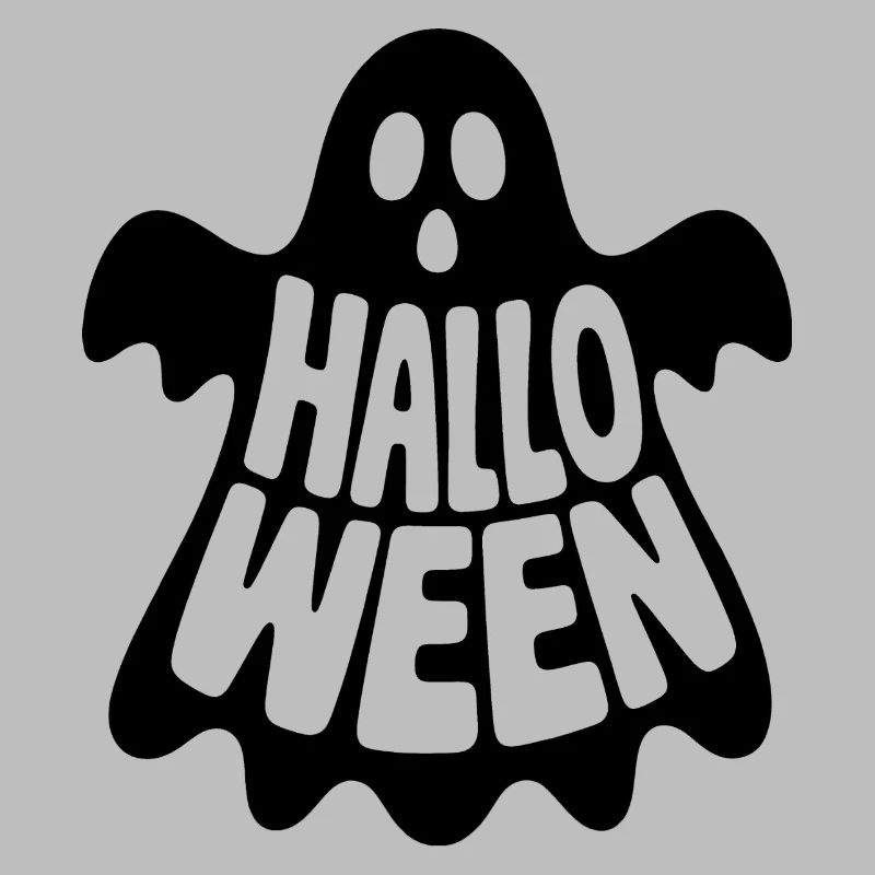 Ghost - Cooles Halloween Logo
