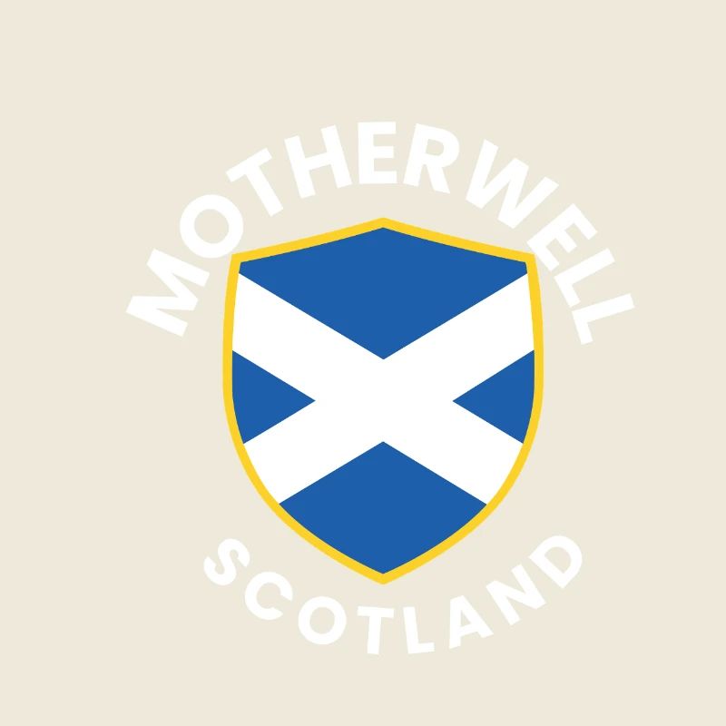 Scottish Shield Saltire