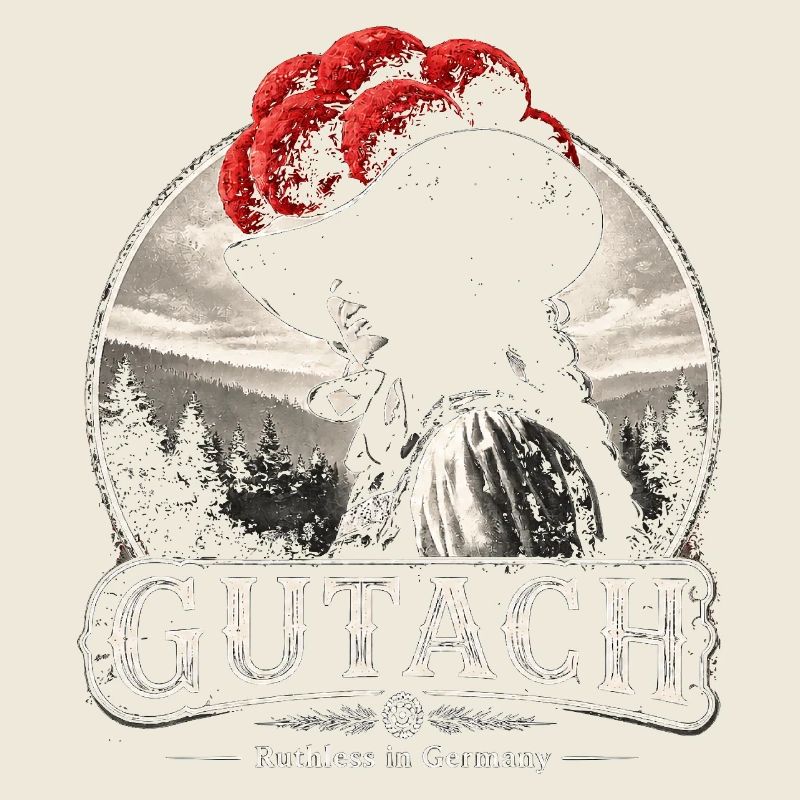 Gutach Bollenhut Silhouette