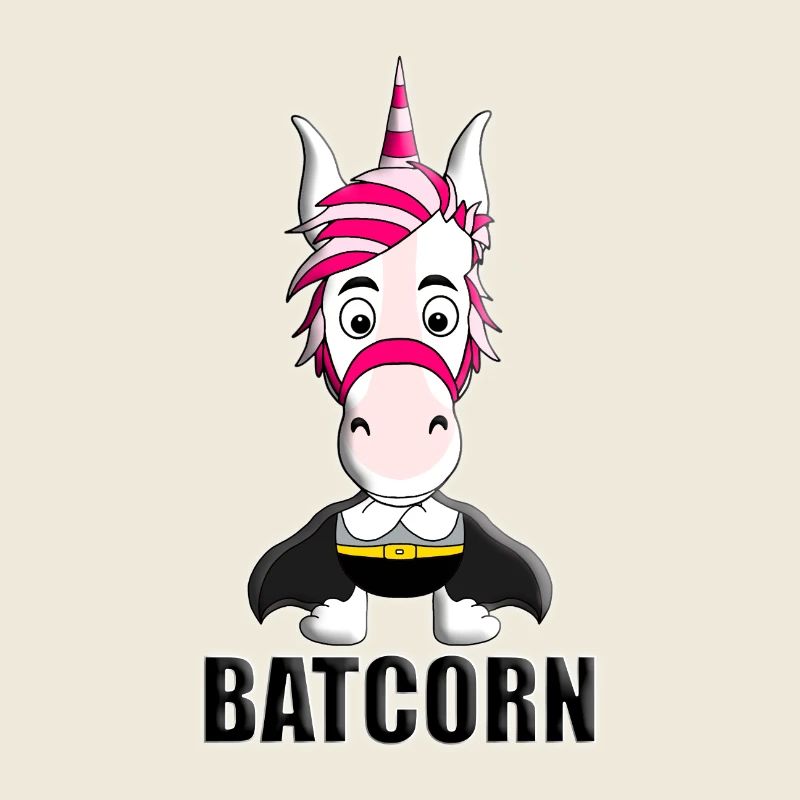 BATCORN - EINHORN - EINHÖRNER - TIER - SUPERHELD