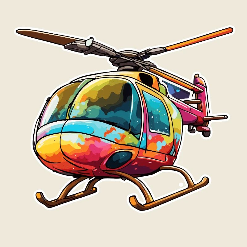 Helikopter / Hubschrauber / fliegen / Luftfahrt