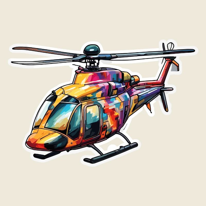 Helikopter / Hubschrauber / fliegen / Luftfahrt