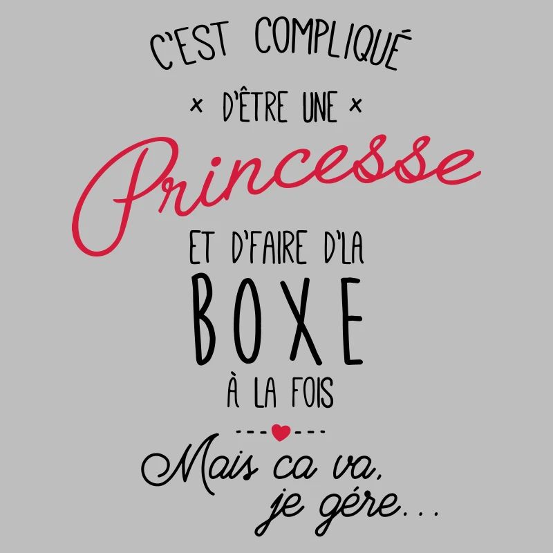 princesse et Boxe - boxeuse