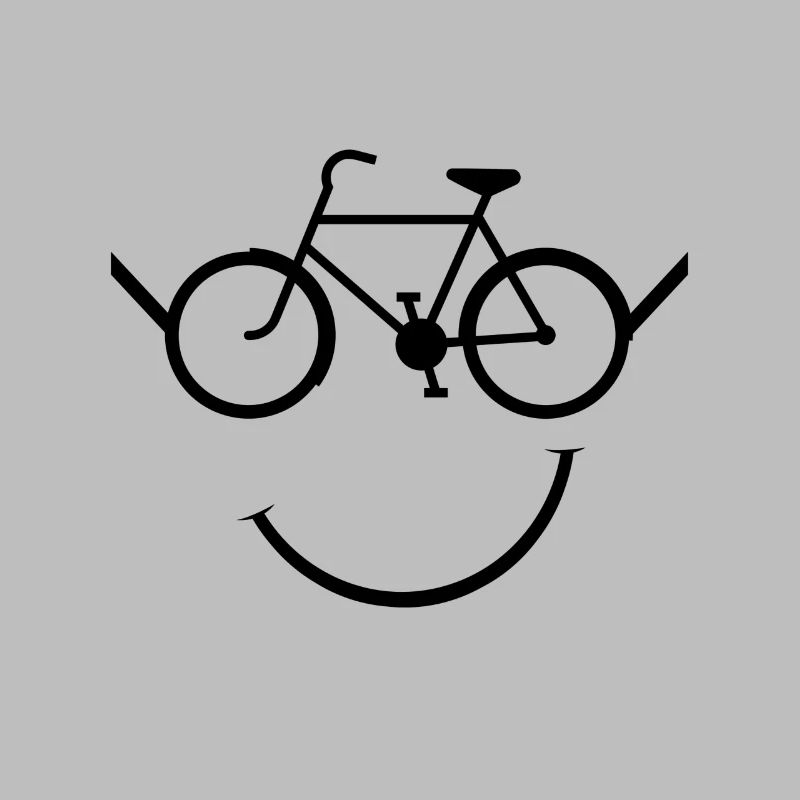 Bicycle smiley - gift