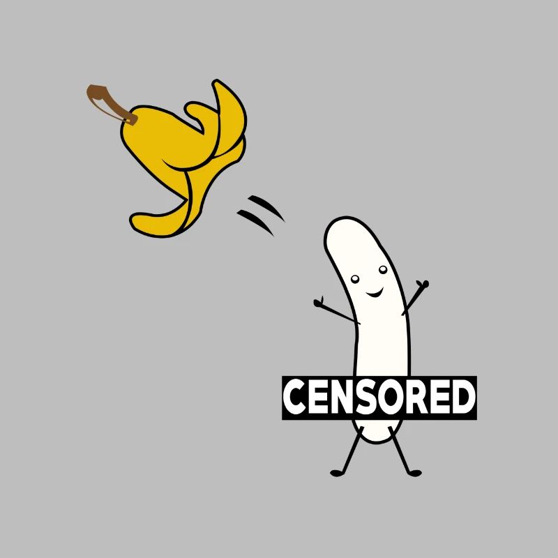 STRIPTEASE BANANA FUNNY COMIC