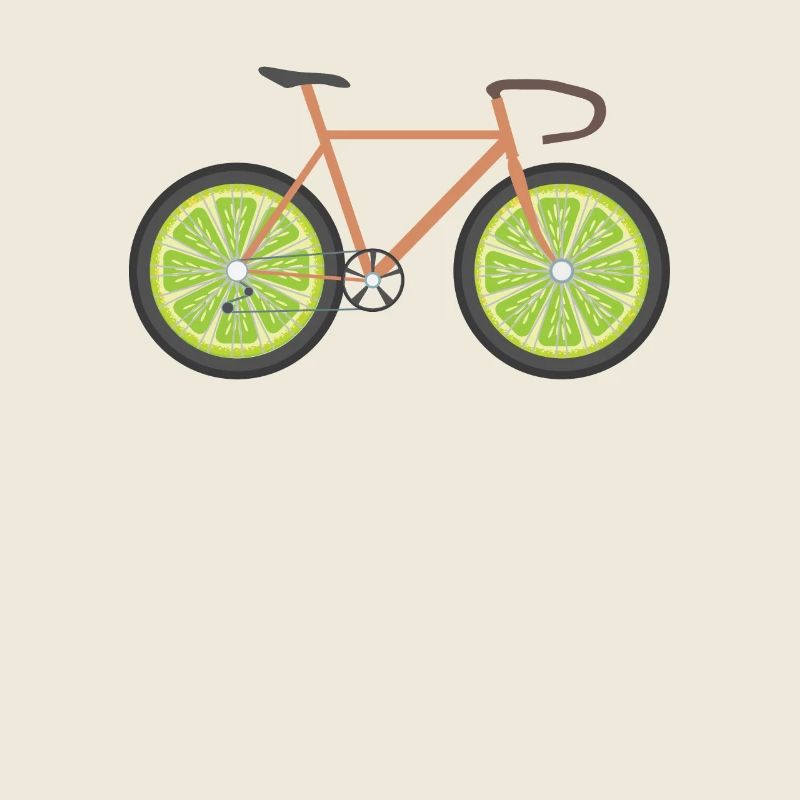 Zitronenfahrrad