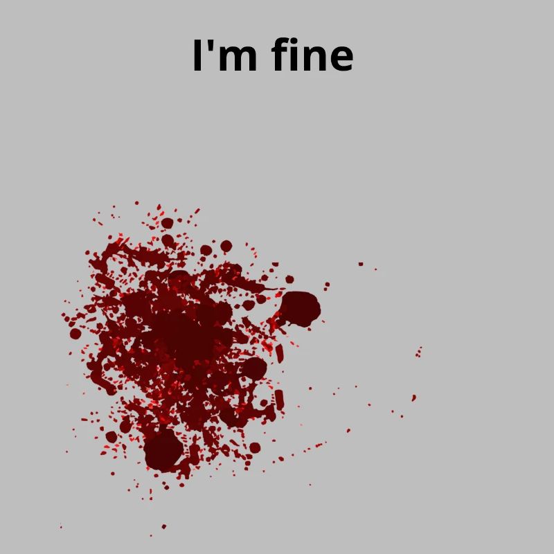 Blessure blessure sang