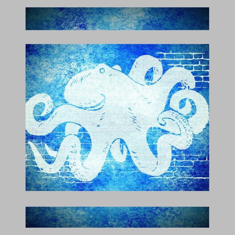 Octopus blue