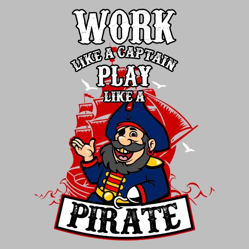Saying pirate gift idea ships captain