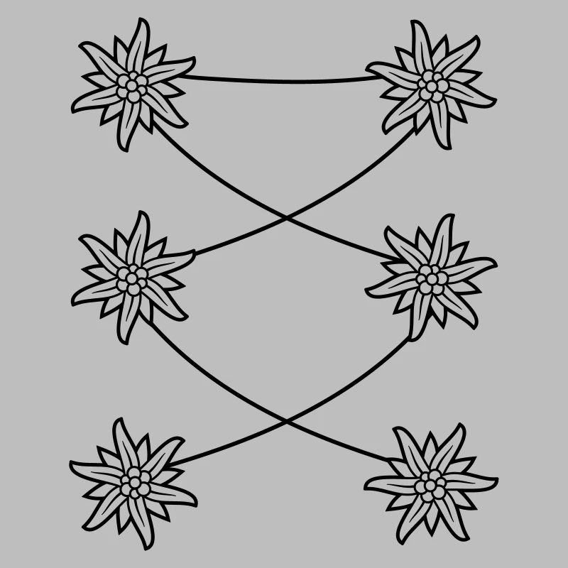 Edelweiss dirndl forklæde