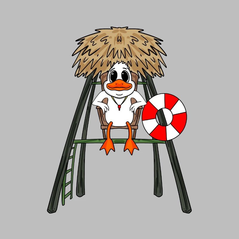 Lifeguard duck