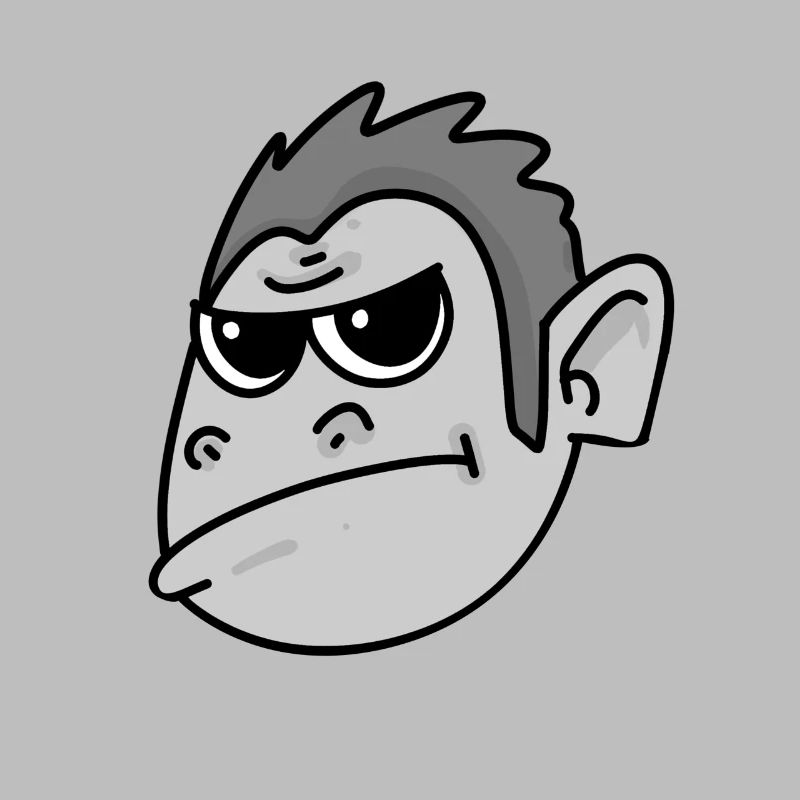 Gorilla Head