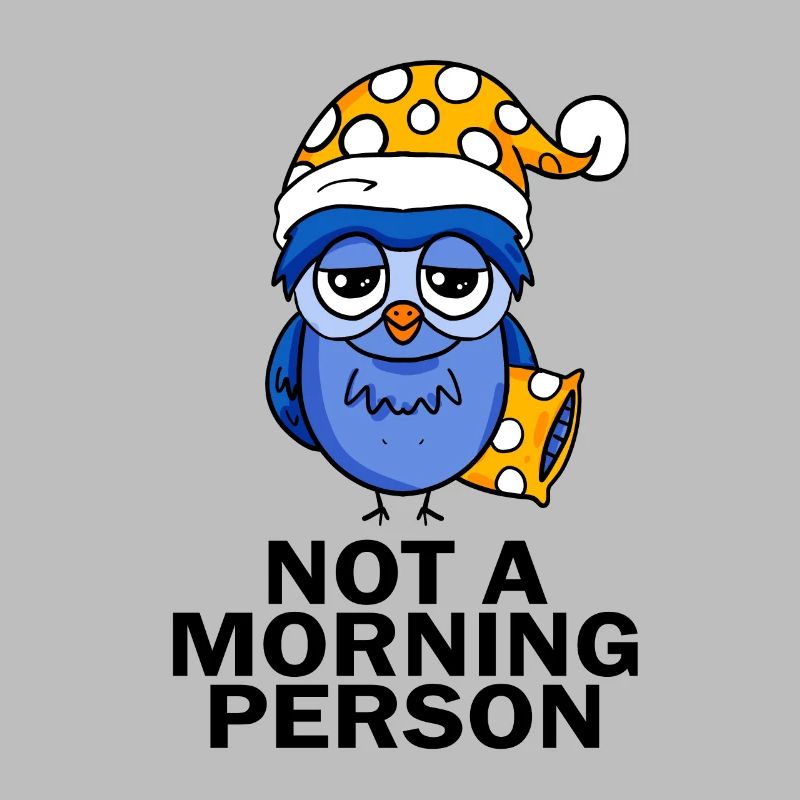 Early riser owl sleeping
