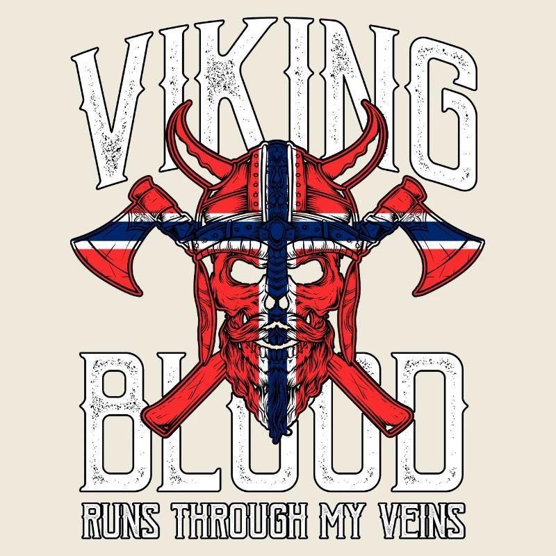 Du sang viking coule dans mes veines Design
