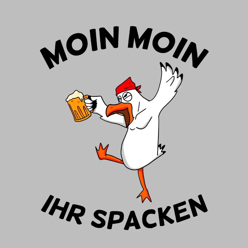 Betrunkene Möwe