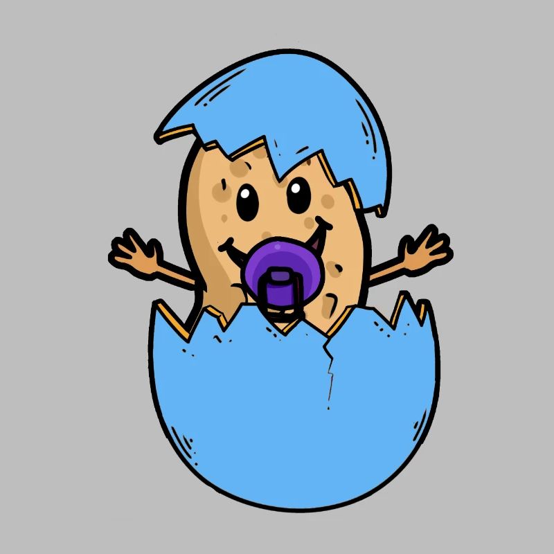 Peanut eggshell birth baby hatch egg