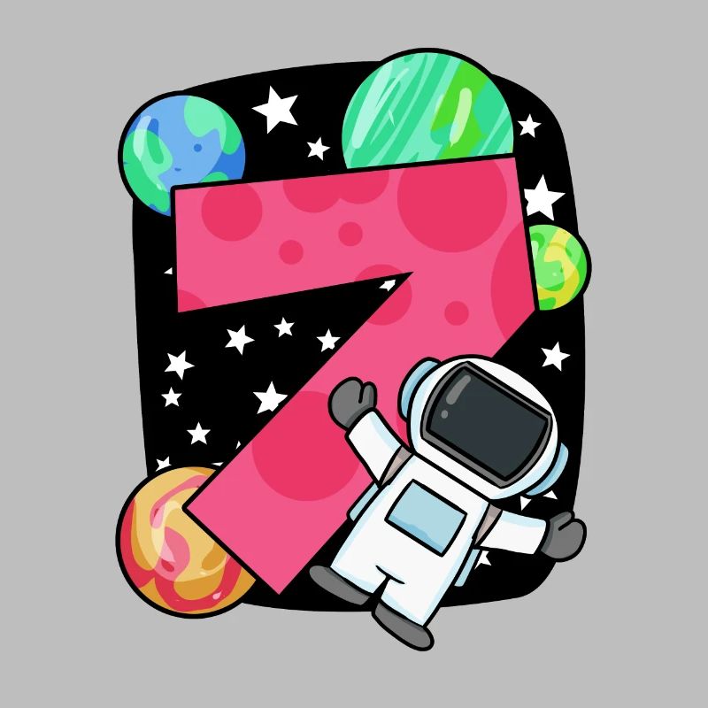 7 Geburtstag Junge - 7 Jahre alt - Ich bin 7