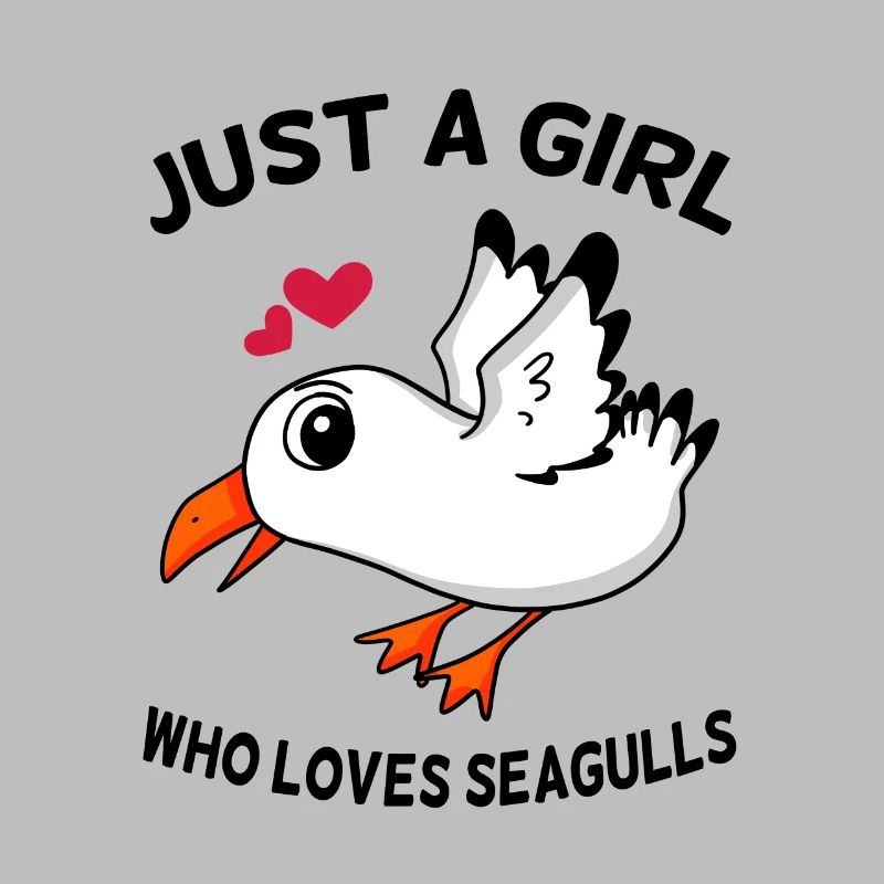 Möwe Liebe Mädchen