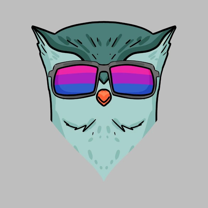 Bisexuell Eule Geschenk