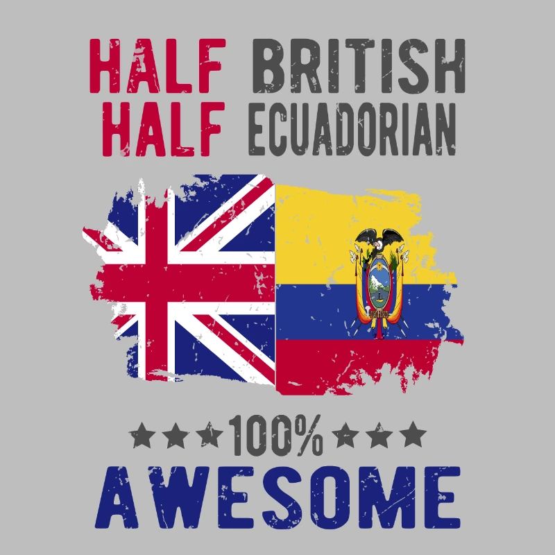 Moitié Britannique moitié Équatoriens