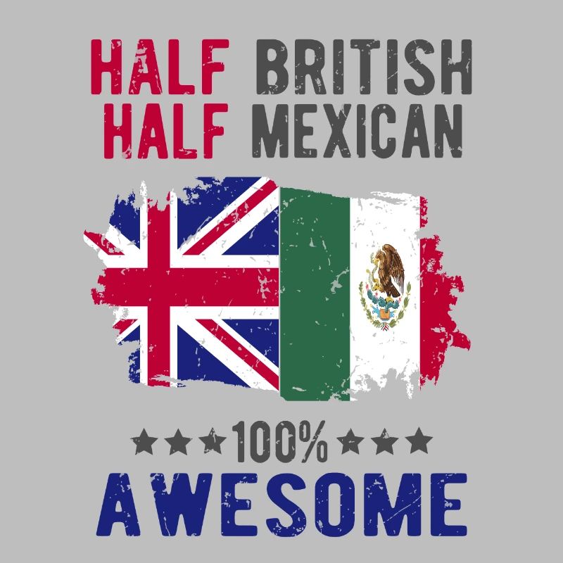 Moitié britannique moitié mexicain
