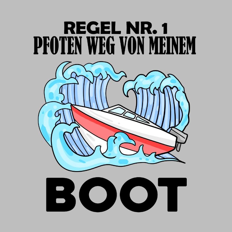 Motorboot Kapitän Boot Boote Seefahrt Geschenk