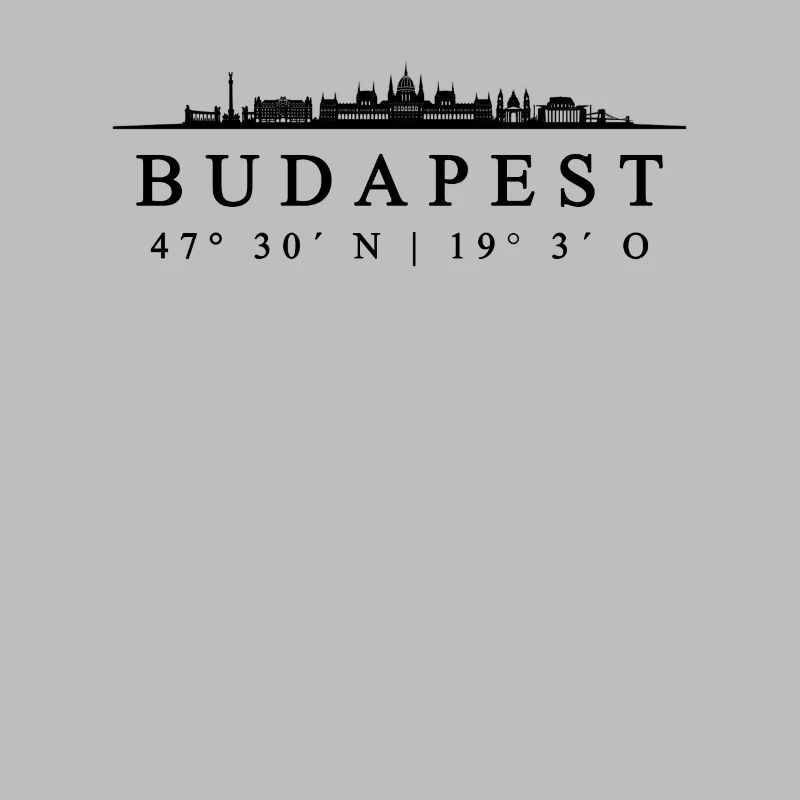 Budapest Coordinates Design