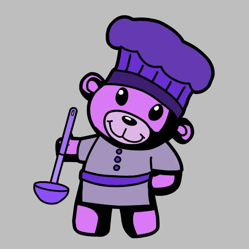 Hobby Chef Cooking Teddy Bear Cook Soup Ladle