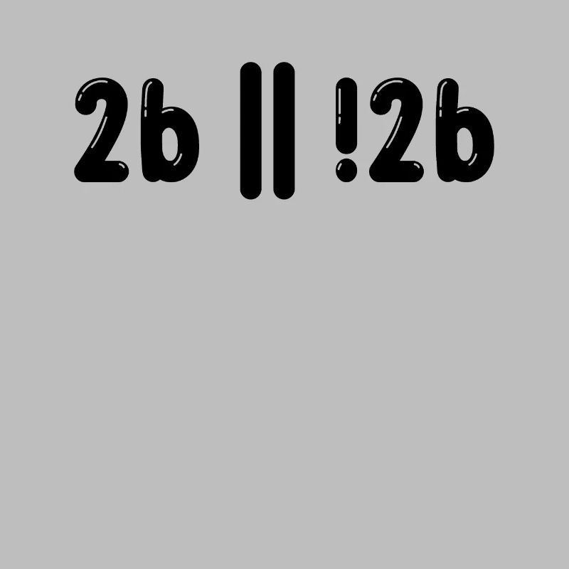 To be or not his programmer computer scientist poison