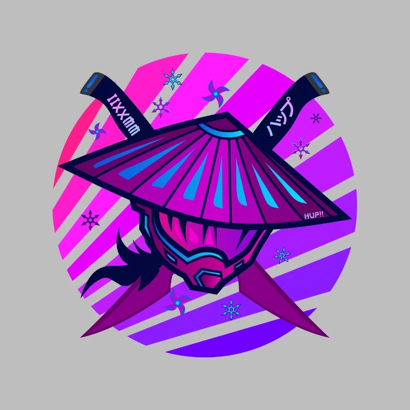 Samouraï Monster Sword violet