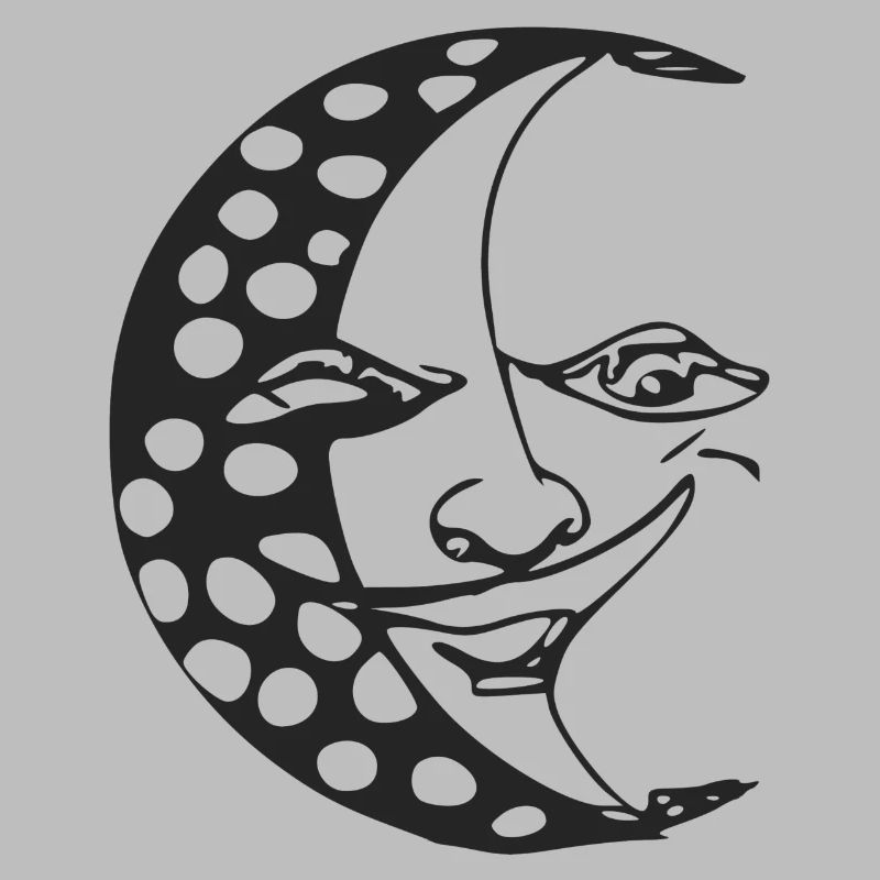 The moon has two faces