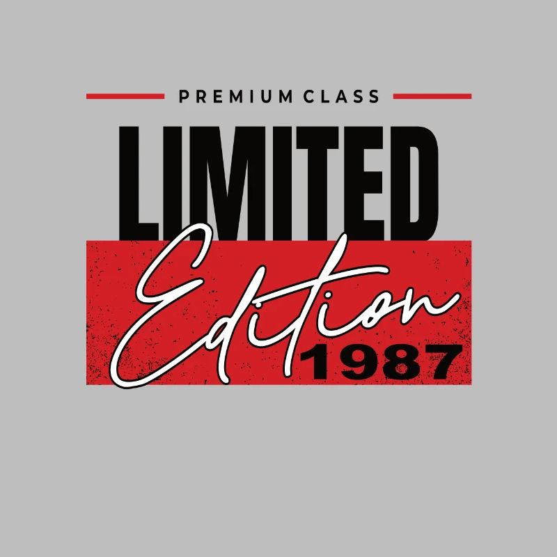 Édition limitée 1987