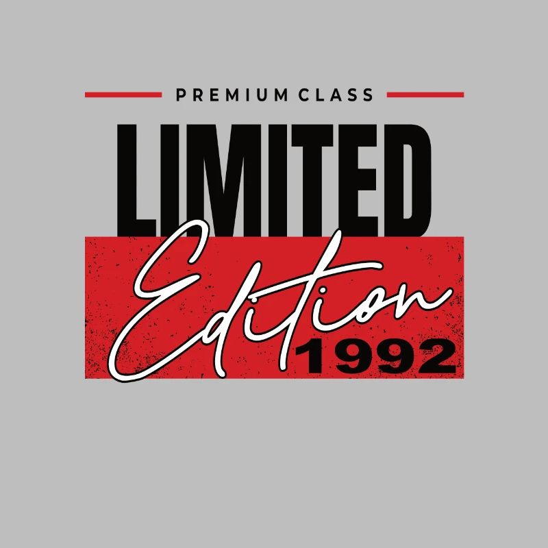 Édition limitée 1992