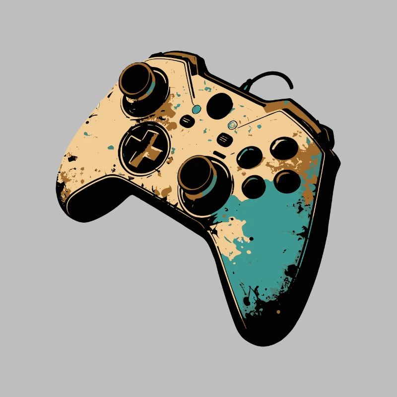 Cool Gaming Controller - Design for Young Gamers