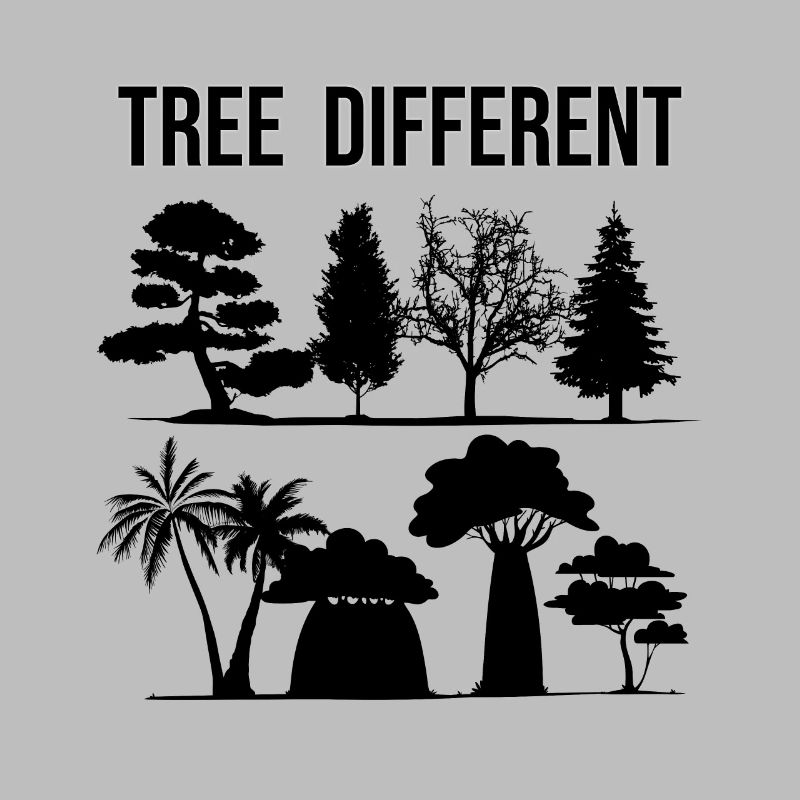 Arbre différent - soyez différent - soyez vous-même