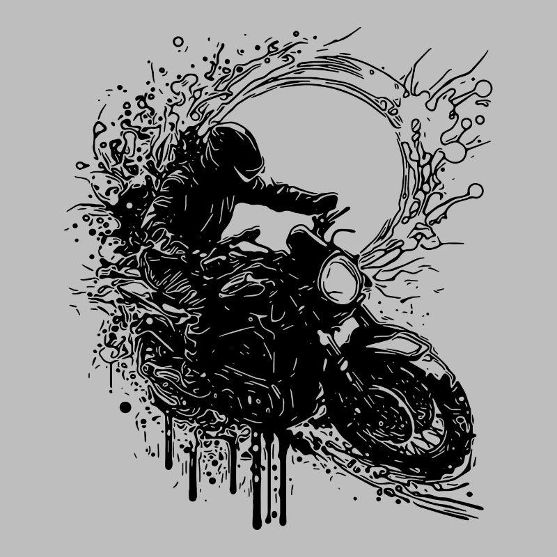 Style Splash Jump de course de moto