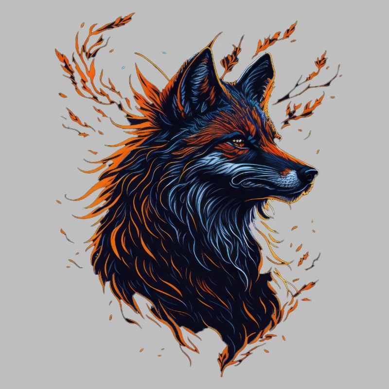 wolf artwork