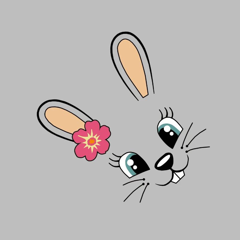 Bunny Cute Bunny Easter Easter Bunny Cute Flower