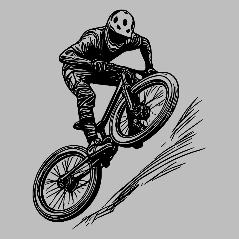 VTT avec vélo de descente