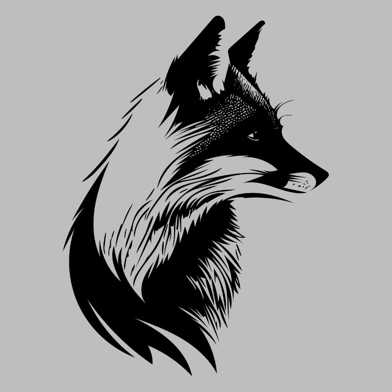Pretty Forest Fox Nature Portrait