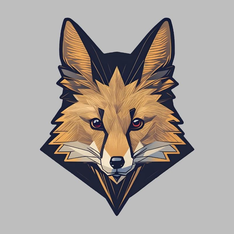 Simple Fox Head