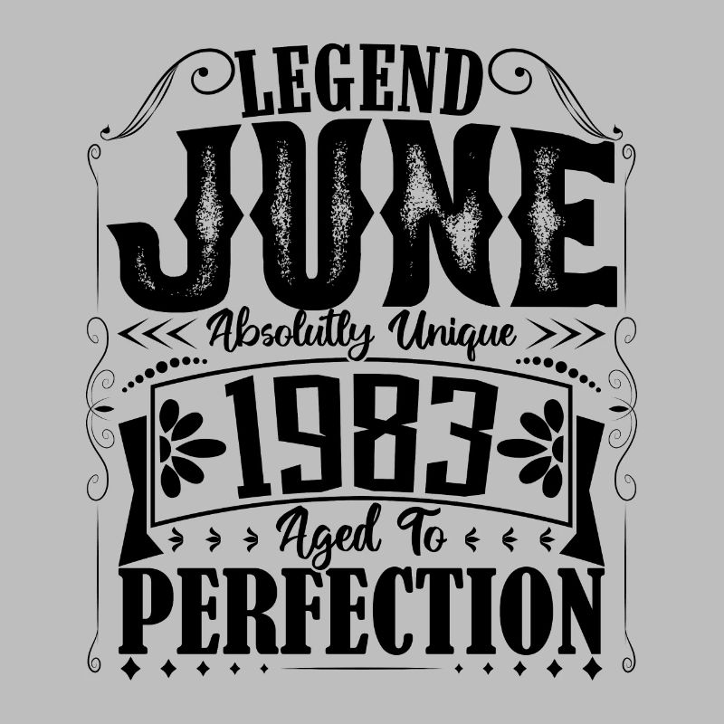 Juni 1983. Geburtstag Juni 1983 Geschenk Juni 1983