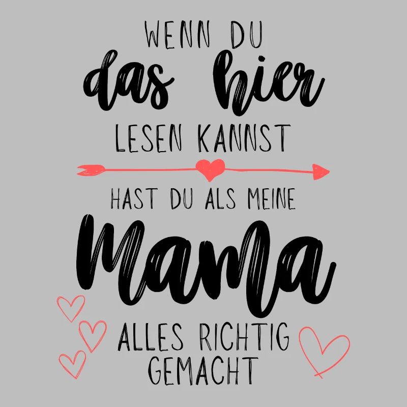 Muttertagsgeschenk: 'Alles richtig gemacht, Mama'