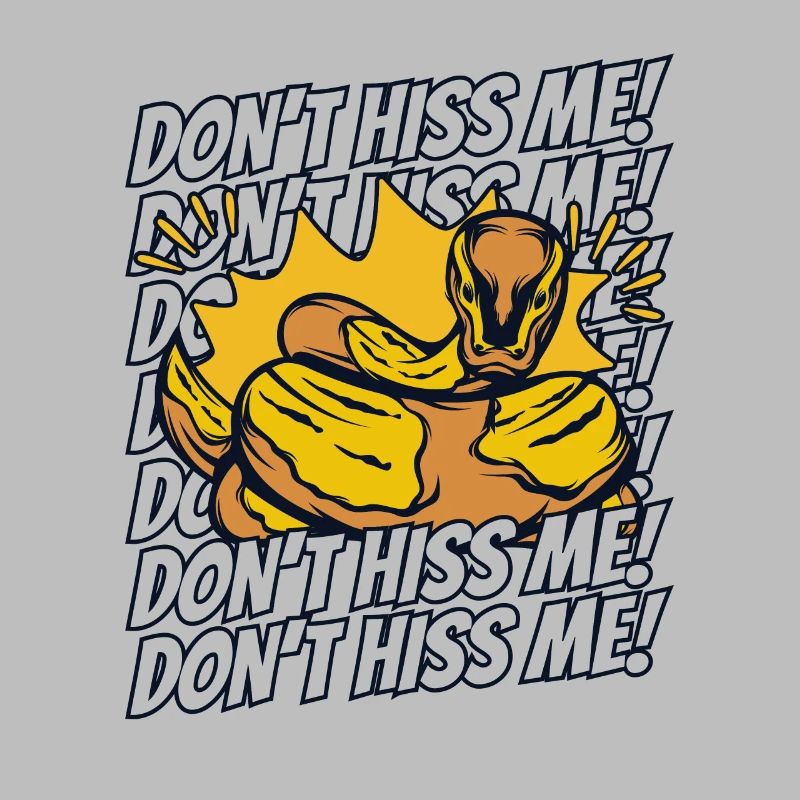 Don't Hiss Her Schuppenkriechtiere Python Banana