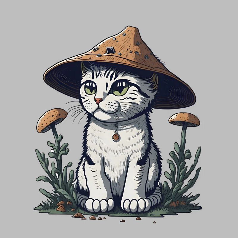 Chat champignon