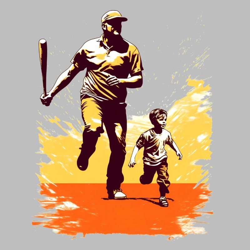 Baseball Vatertag Muttertag Geschenkidee